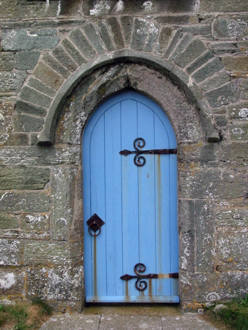 Tintagel Parish Church DoorPorta da Igreja